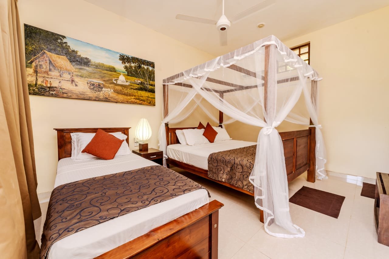 Superior King Room with garden and mountain views at Blue Magpie Lodge